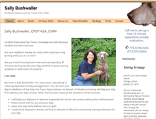 Tablet Screenshot of bushwaller.com